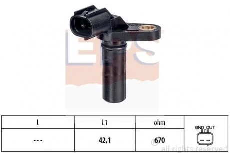 CZUJNIK OBROTУW WAЈU KORB. HYUNDAI LEXUS TOYOTA EPS 1.953.636