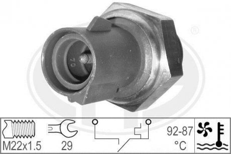 Термовимикач вентилятора радіатора ERA 330182 (фото 1)
