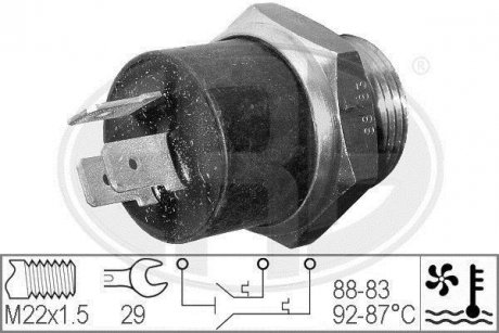Термовыключатель, вентилятор радиатора ERA 330203 (фото 1)