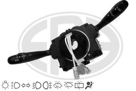 Перемикач комбінов. під кермом (склоочисники, фари, індикатори) CITROEN BERLINGO MULTISPACE, BERLINGO/MINIVAN, PEUGEOT PARTNER TEPEE, PARTNER/MINIVAN 04.08- ERA 440510