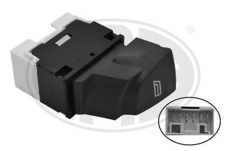 Кнопка піднімання вікна передн Лів CITROEN JUMPER I, FIAT DUCATO, PEUGEOT BOXER 2.0-3.0D 12.01- ERA 662403
