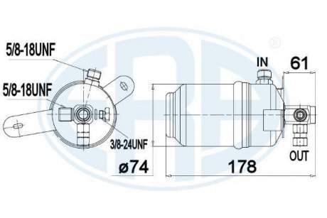 Осушувач кондиціонера ERA 668008