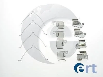 Монтажний к-кт гальмівних колодок ERT 420099