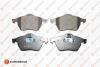 Колодки гальмівні (передні) Opel Astra G 99-02/Vectra B 95-03/Calibra A 91-97/Saab 9-3 98-09 EUROREPAR 1617260480 (фото 1)