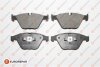 Гальмівні колодки пер. BMW 3 (E90)/5 (E60)/7 (E65) 02-13 (ATE) EUROREPAR 1617264280 (фото 1)