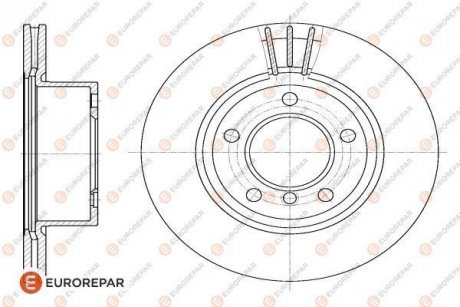 ДИСК ГАЛЬМІВНИЙ EUROREPAR 1618888380