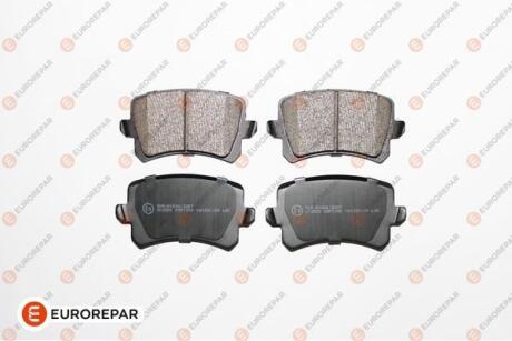 Колодки гальмівні (задні) Audi A6/VW Passat/CC 1.8TSI/2.0TDI 05- EUROREPAR 1623062680
