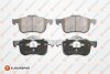 Колодки гальмівні (передні) Volvo S60 00-10/S70 97-00/S80 98-06/V70 95-06/XC70 Cross Country 00-07 EUROREPAR 1639374280 (фото 1)