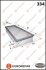 Фільтр повітряний Renault 1.5/1.6/1.8 dCi Megane 15- /Scenic IV 16- (з передфільтром) EUROREPAR 1667447780 (фото 1)