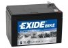 Стартерная аккумуляторная батарея EXIDE AGM12-12F (фото 1)