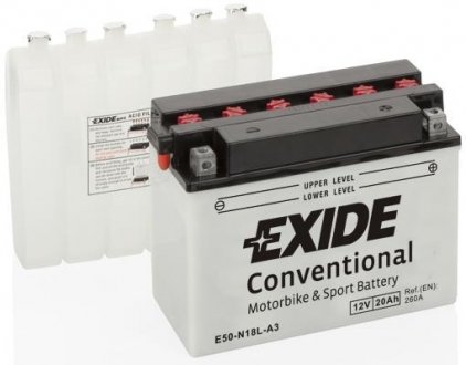 Аккумулятор EXIDE E50-N18L-A3