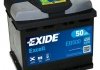 Аккумулятор 50Ah-12v EXCELL (207х175х190),R,EN450 EXIDE EB500 (фото 5)