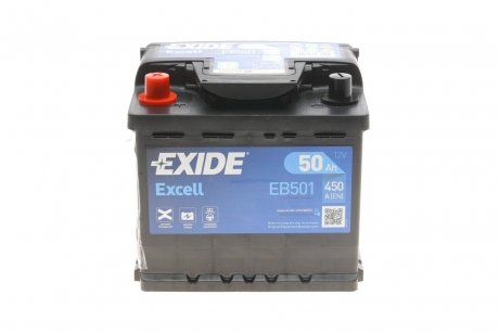 Аккумулятор EXIDE EB501 (фото 1)