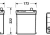 Аккумулятор EXCELL 12V/60Ah/480A (L+) (230х173х222) EXIDE EB605 (фото 1)