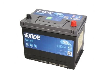 Аккумулятор EXIDE EB704 (фото 1)