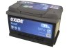 Акумулятор EXCELL 12V/71Ah/670A (R+) (278х175х175) EXIDE EB712 (фото 1)