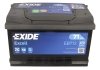 Аккумулятор EXCELL 12V/71Ah/670A (R+) (278х175х175) EXIDE EB712 (фото 3)