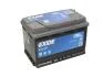 Аккумулятор 74Ah-12v EXCELL (278х175х190),R,EN680 EXIDE EB740 (фото 2)