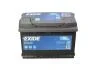 Аккумулятор 74Ah-12v EXCELL (278х175х190),R,EN680 EXIDE EB740 (фото 3)