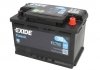 Акумулятор CLASSIC 12V/70Ah/640A (R+) (278х175х190) EXIDE EC700 (фото 1)