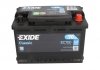 Акумулятор CLASSIC 12V/70Ah/640A (R+) (278х175х190) EXIDE EC700 (фото 3)