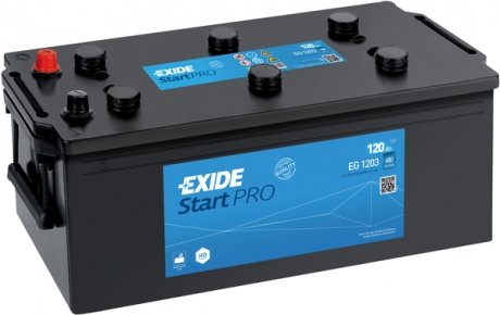 Фото аккумулятор EXIDE EG1203 Аккумулятор EXIDE EG1203