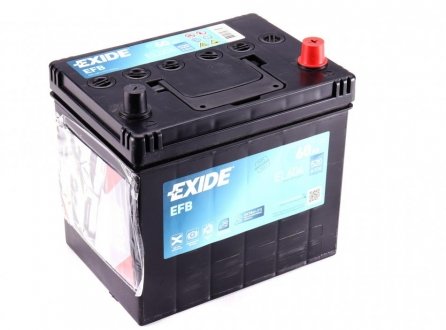 Акумулятор 60Ah-12v START-STOP EFB (230х173х222), R, EN520 Азія EXIDE EL604