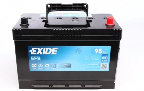 Аккумулятор START-STOP EFB 12V/95Ah/800A (R+) (306х173х222) EXIDE EL954