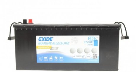 Стартерная батарея (аккумулятор) EXIDE ES2400 (фото 1)