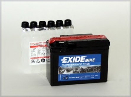 Аккумулятор EXIDE YTR4ABS