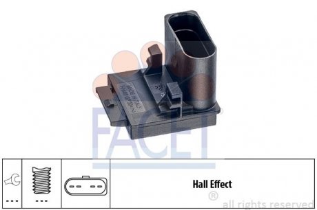 Фото 1 - датчик педалі щеплення Caddy 04-/Golf 08- 1.2-2.0 FACET 7.1309 Датчик педалі щеплення Caddy 04-/Golf 08- 1.2-2.0 FACET 7.1309 (фото 1)