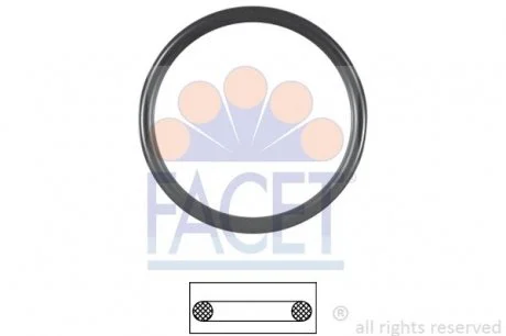 Прокладка термостата FACET 7.9653