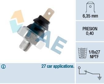 Датчик тиску мастила FAE 11280