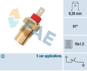 Термовыключатель, сигнальная лампа охлаждающей жидкости FAE 35101 (фото 1)