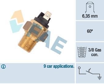 Термовимикач, сигнальної лампи охолоджувальної рідини FAE 35960