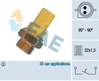 Термовыключатель вентилятора радиатора FAE 36330 (фото 1)