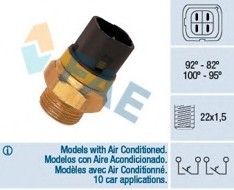 Датчик вкл. вентилятора FAE 37990