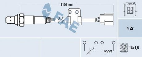 Лямбда-зонд MAZDA FAE 77295 (фото 1)
