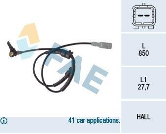 Датчик ABS Citroen FAE 78087 (фото 1)