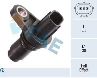 Датчик положення розподільчого валу DAIHATSU CHARADE VIII, LEXUS CT, ES, GS, IS C, IS II, IS III, LFA, LS, LX, RC, RX, SUBARU TREZIA, TOYOTA AURIS, AVENSIS, CAMRY, COROLLA 1.2-5.7 12.02- FAE 79460