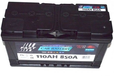АККУМУЛЯТОР IVECO DAILY 06> 110AH/850A 345X175X240 FAST FT75211