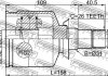 Шрус ВНУТРЕННИЙ ЛЕВЫЙ 32X31X26 (MINI R55-R59 2005-2013) FEBEST 1911R58LH (фото 2)