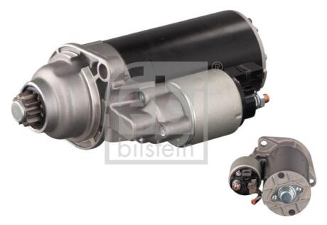 Стартер (12В, 1,8кВт) AUDI A2, A3, FORD GALAXY I, GALAXY MK I, SEAT ALHAMBRA, AROSA, CORDOBA, CORDOBA VARIO, CORDOBA VARIO/KOMBI, IBIZA II, IBIZA III, LEON, TOLEDO I, TOLEDO II 1.4D-2.3 08.88-12.10 FEBI BILSTEIN 101570