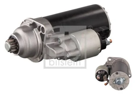 Стартер (12В, 1,8кВт) AUDI A2, A3, FORD GALAXY I, GALAXY MK I, SEAT ALHAMBRA, AROSA, CORDOBA, CORDOBA VARIO, CORDOBA VARIO/KOMBI, IBIZA II, IBIZA III, LEON, TOLEDO I, TOLEDO II 1.4D-2.3 08.88-12.10 FEBI BILSTEIN 101570