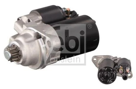 Стартер (12В, 1,1кВт, новий) AUDI A1, A3 SEAT ALTEA, ALTEA XL, CORDOBA, IBIZA III, IBIZA IV, IBIZA IV SC, IBIZA IV ST, LEON, TOLEDO III, TOLEDO IV SKODA FABIA I 1.2-2.0 10.99-05.22 FEBI BILSTEIN 101624