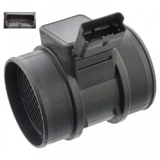 Витратомір повітря (5 pin, модуль) CITROEN BERLINGO, BERLINGO/MINIVAN, C15, C15/MINIVAN, C4 I, JUMPER I, XSARA, XSARA PICASSO, XSARA/HATCHBACK, FIAT DUCATO, PEUGEOT 206 1.9D/2.0D/2.2D 06.96-12.15 FEBI BILSTEIN 102506