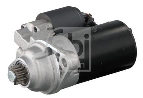 Стартер (12В, 1,1кВт) AUDI A2, SEAT CORDOBA, IBIZA III, SKODA FABIA I, FABIA I PRAKTIK, VW BORA, BORA I, FOX, GOLF IV, LUPO I, NEW BEETLE, POLO, POLO IV 1.2/1.4/1.6 10.99-08.14 FEBI BILSTEIN 102896