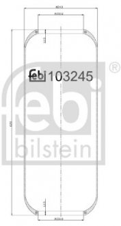 Автозапчасть FEBI BILSTEIN 103245 (фото 1)