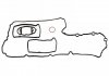 Комплект прокладок клапанной крышки BMW 5 SERIES N20 B20 A 2011- (выр-во FEBI) 104073