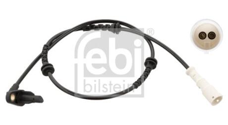 Датчик ABS задн Лів RENAULT CLIO II, CLIO II/HATCHBACK, THALIA I, THALIA II 1.2-2.0 02.98- FEBI BILSTEIN 104901 (фото 1)